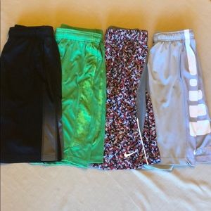 Nike and Tek Gear Youth L shorts
